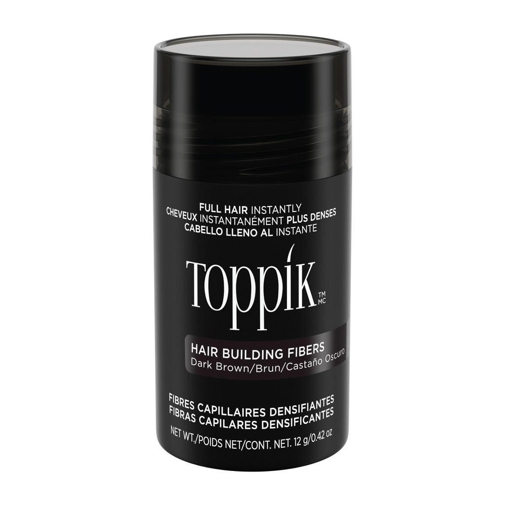 Toppik's hair perfecting tool instantly covers up bald patches, hair thinning and gives you thicker, fuller looking hair.