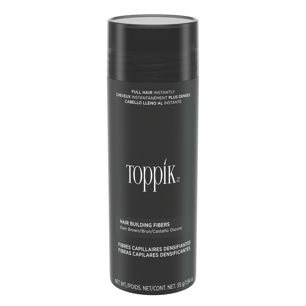Toppik's hair perfecting tool instantly covers up bald patches, hair thinning and gives you thicker, fuller looking hair. 